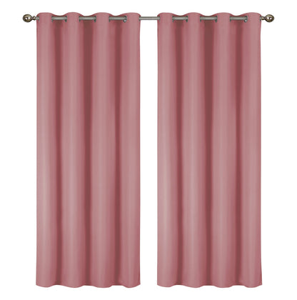 2 Pack - 55'' X 84'' Solid Thermal Blackout Panels (19 Colors)