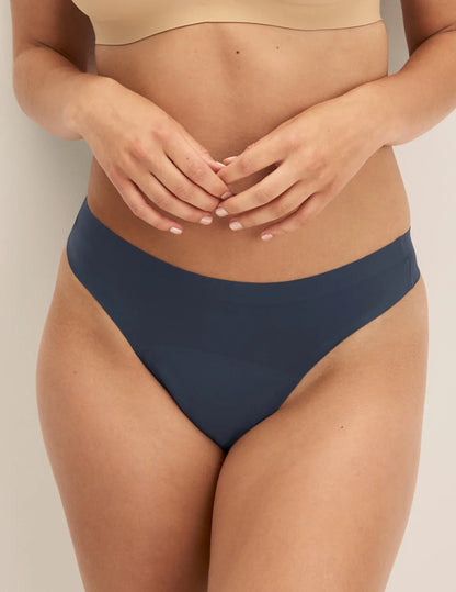 Light Leakproof No-Show Thong 3-Pack - Last Call