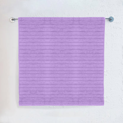 Elegant Comfort 1-Piece Premium Turkish Cotton Corduroy Stripe Jumbo Towel, 35x 70 inch