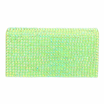 Bling Studded Evening Clutch Crossbody Bag