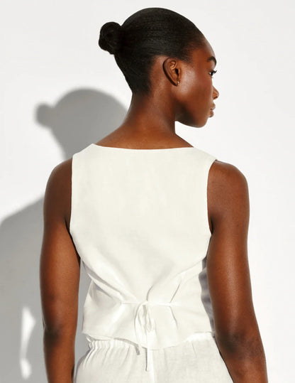 Linen Poolside Tank