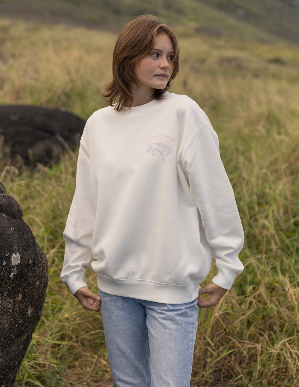 Elevated Faith Lost and Found Unisex Crewneck