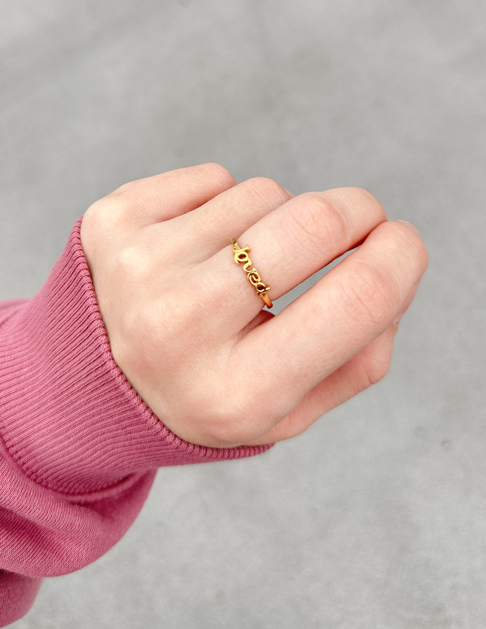 Elevated Faith Loved Ring