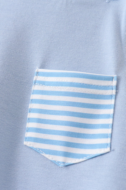 Blue Stripe Bubble