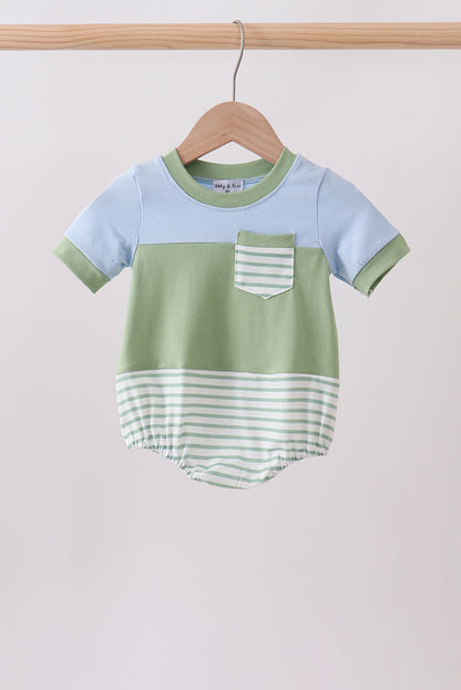 Blue&green Stripe Bubble
