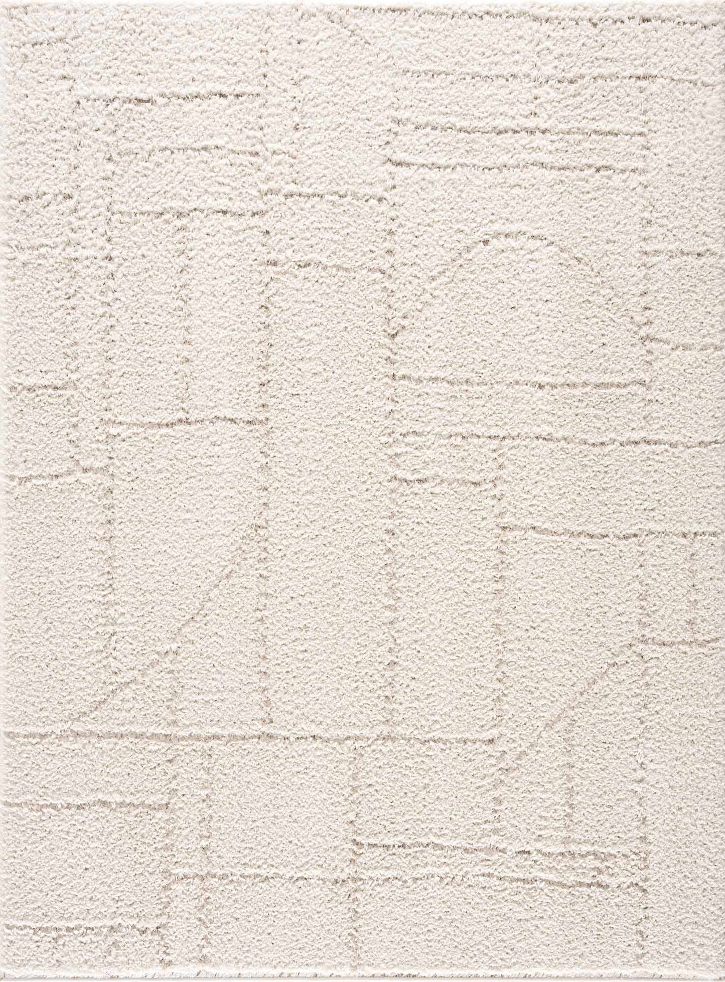 Andia Plush Grid Rug - Clearance