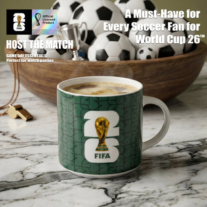 FIFA Trophy Mug 21.9 OZ./650 Ml Color Glaze Bone China