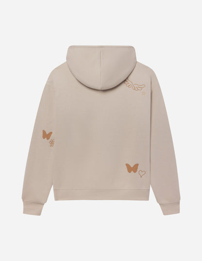 Elevated Faith Made New Cream Unisex Hoodie