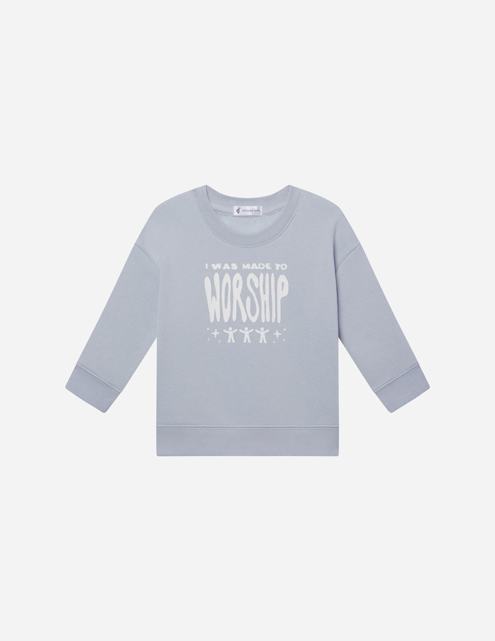 Elevated Faith Made To Worship Kids Crewneck