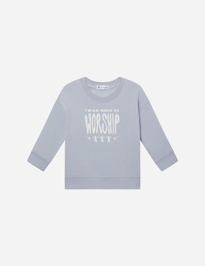 Elevated Faith Made To Worship Kids Crewneck