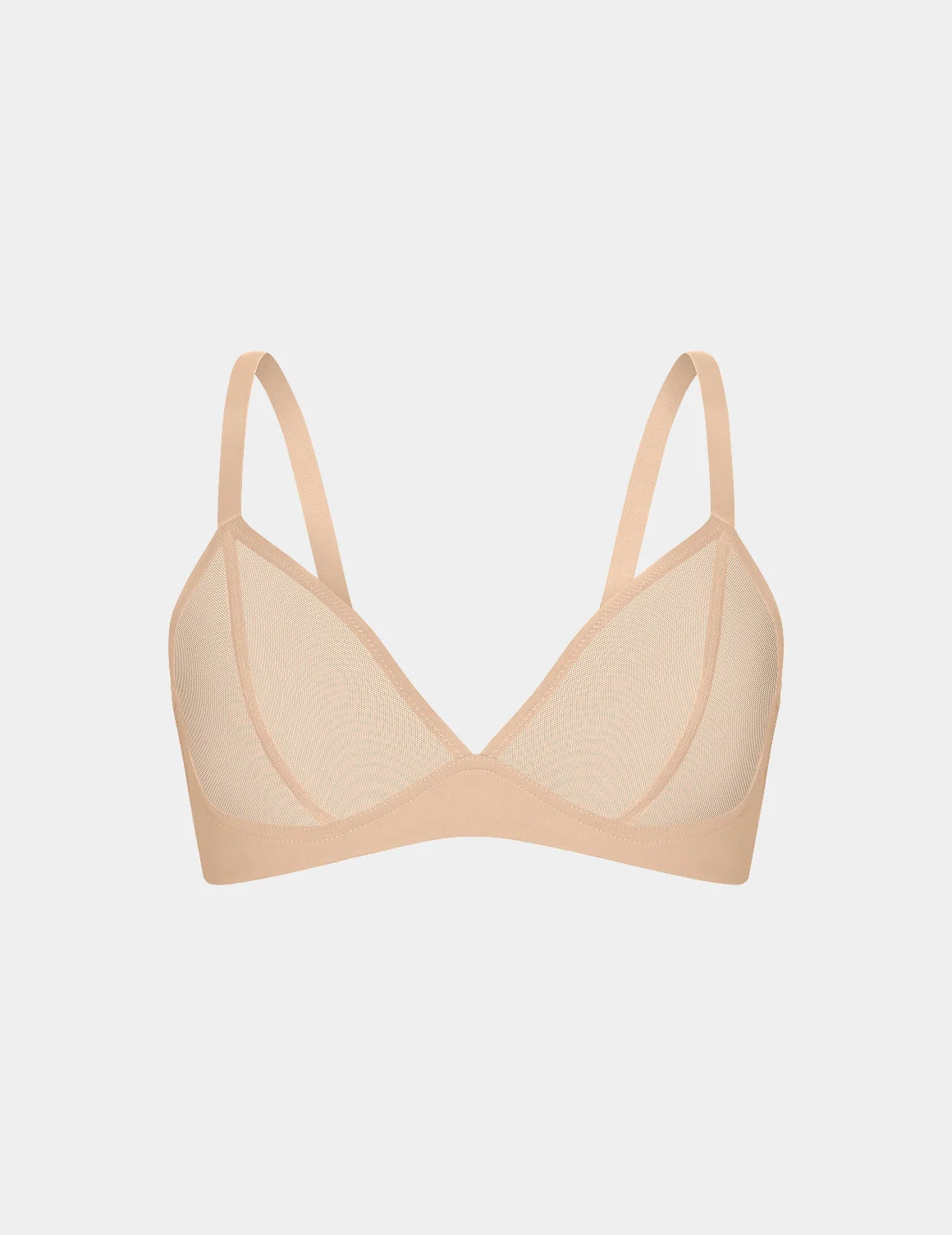 Mesh Deep V Bra