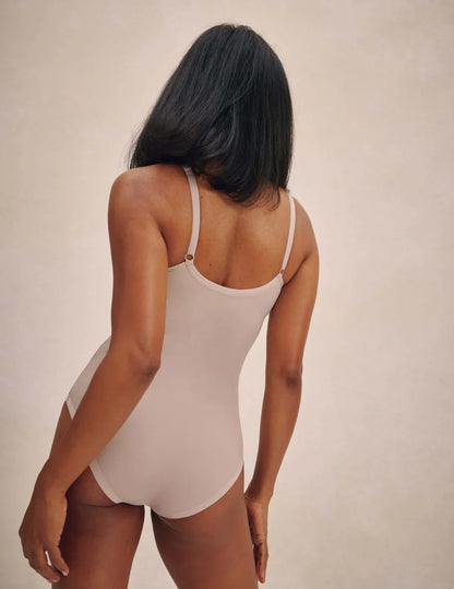 Mesh Deep V Bodysuit