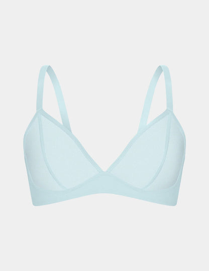 Mesh Deep V Bra