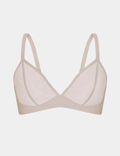 Mesh Deep V Bra - Last Call