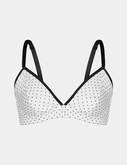 Mesh Deep V Bra