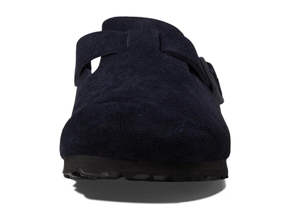 Birkenstock Boston Soft Footbed Suede Leather Clogs