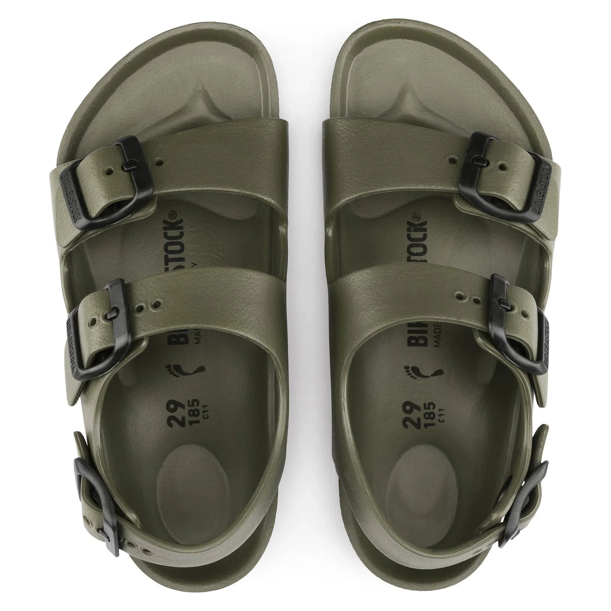 Birkenstock Milano Essentials Kids EVA Khaki