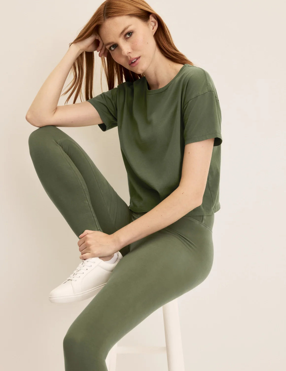 Mineral-Dyed Modal Legging