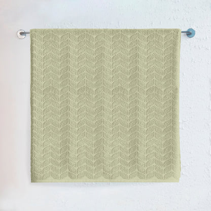 Elegant Comfort 1-Piece Premium Turkish Cotton Braided Jumbo Towel, 35x 70 inch