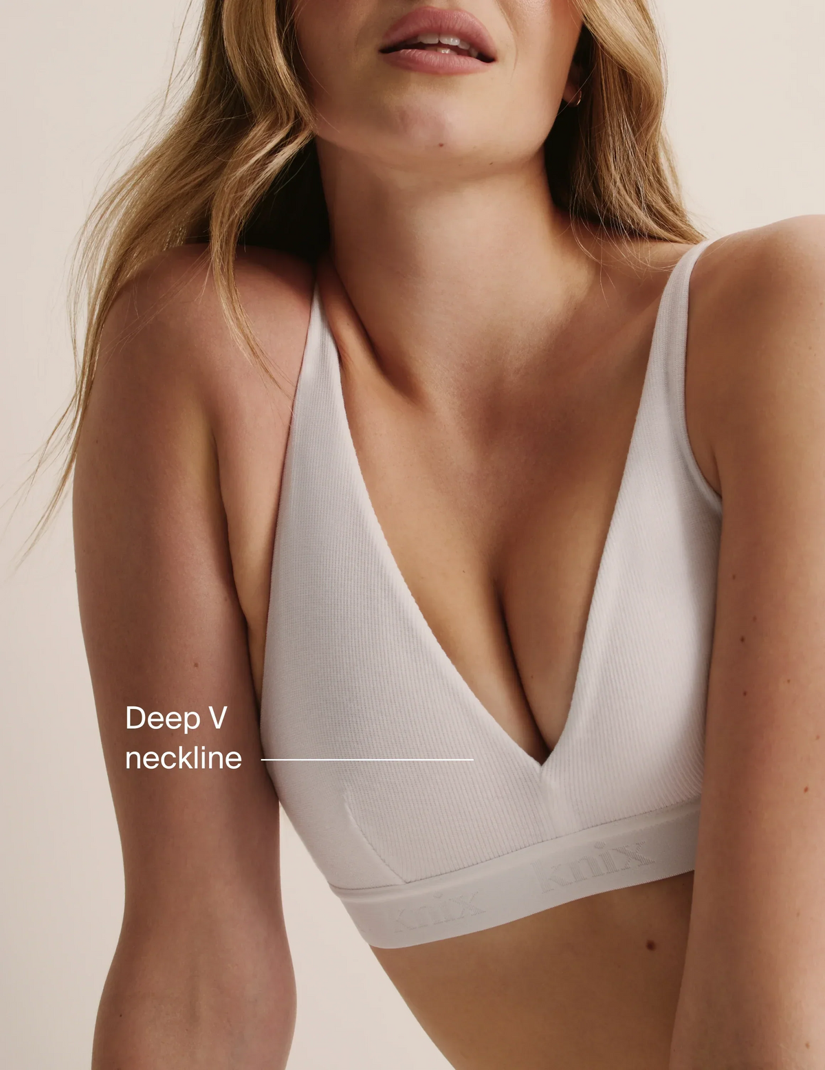 Logo Rib Modal Bralette - Last Call