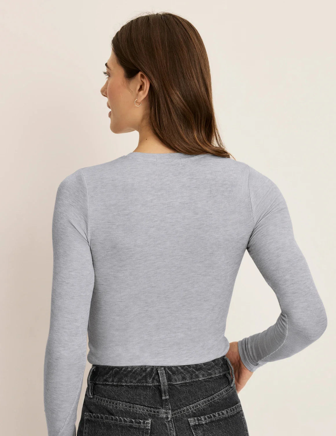 Modal Rib Long Sleeve