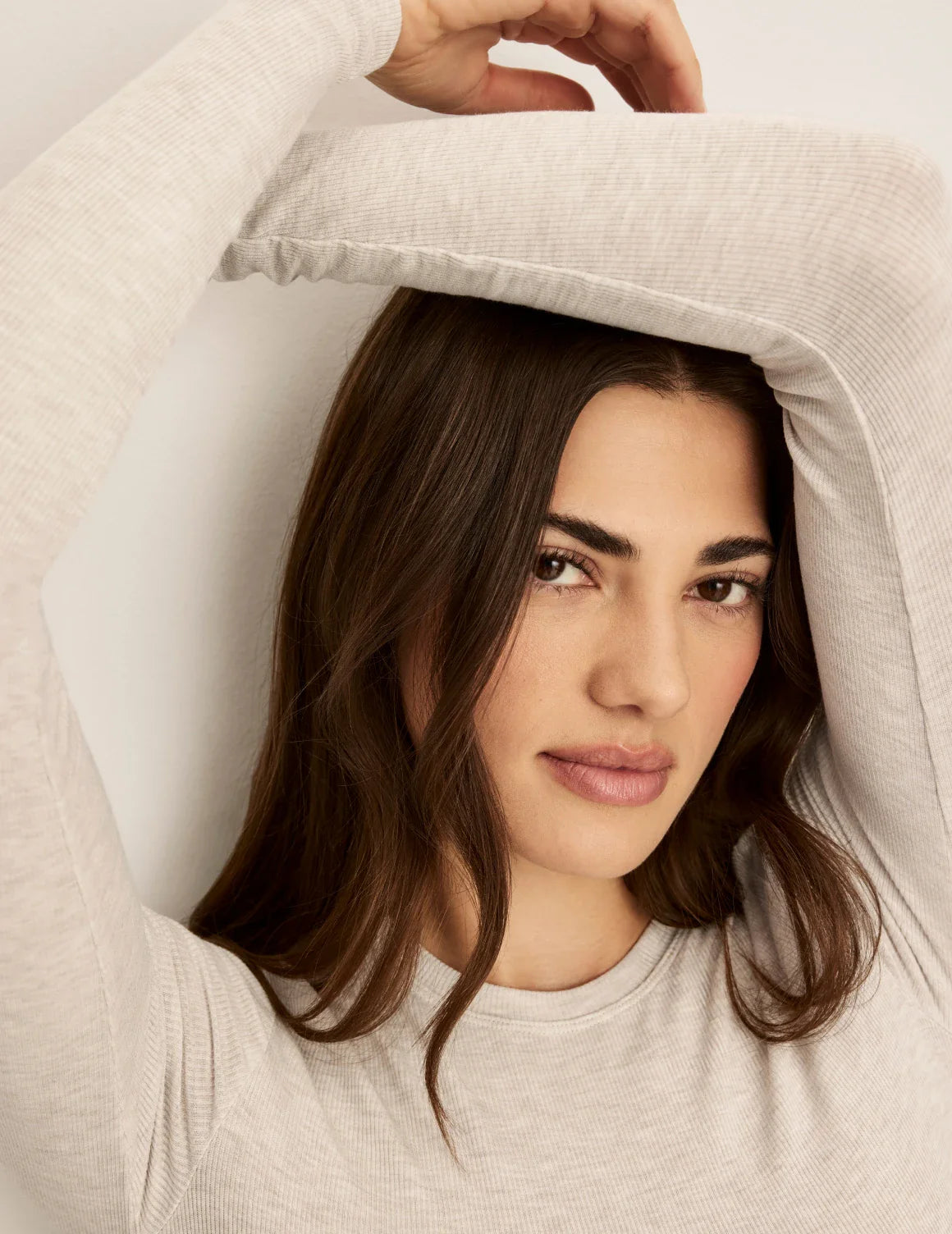 Modal Rib Long Sleeve