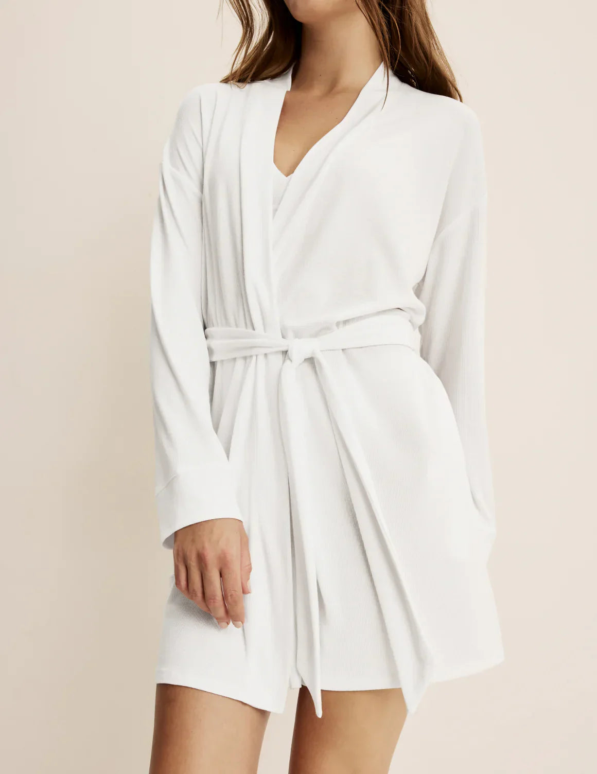 Modal Rib Robe - Last Call