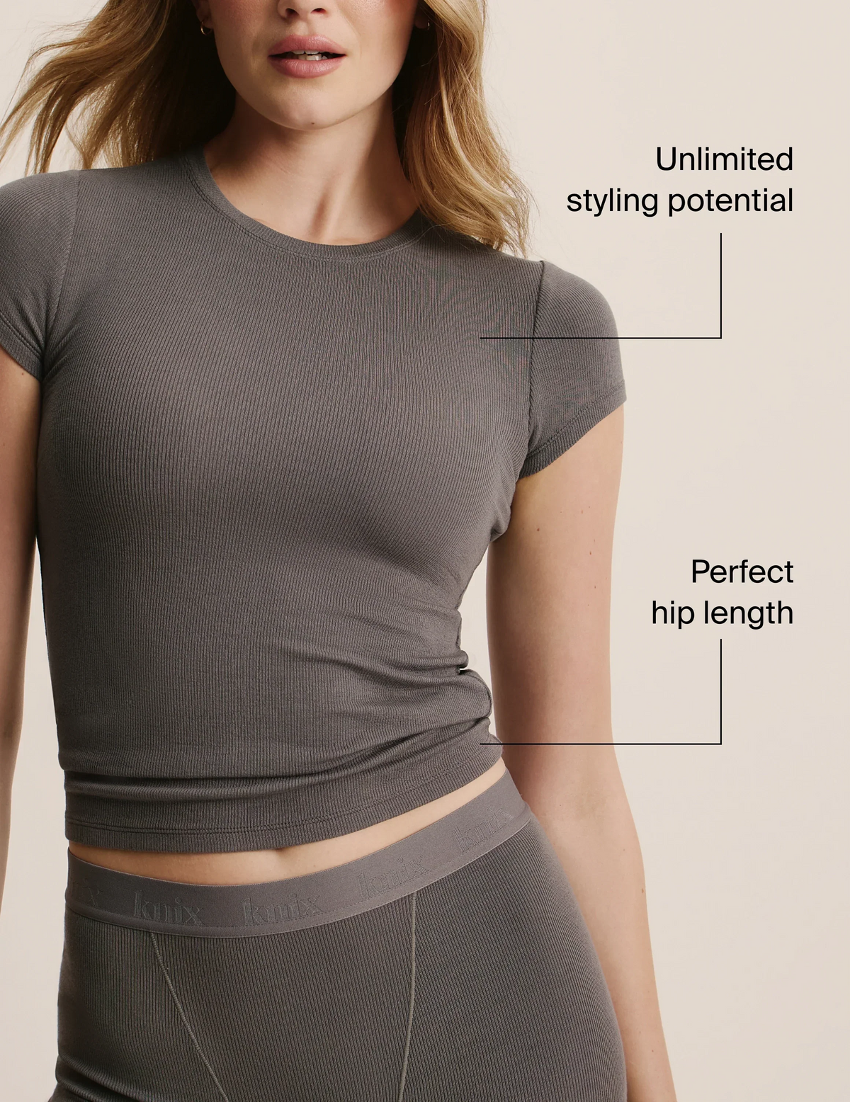 Modal Rib T-Shirt