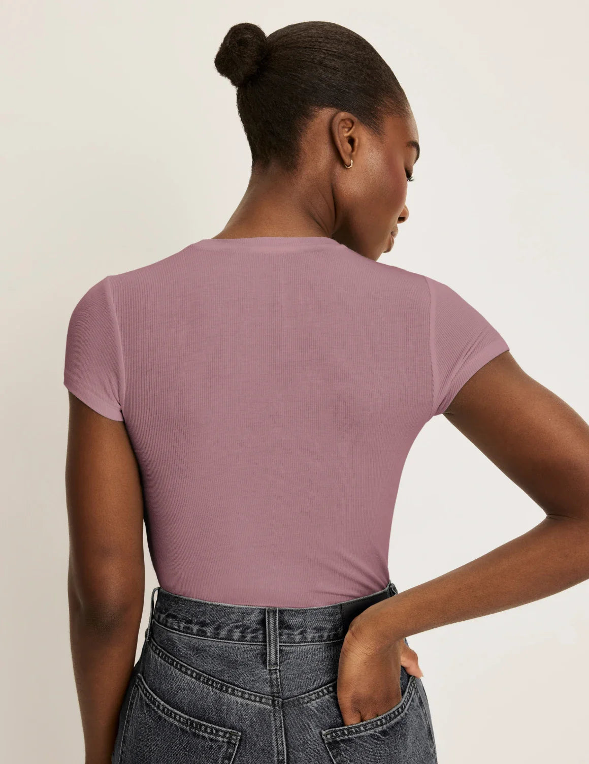 Modal Rib T-Shirt - Last Call