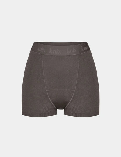 Leakproof Logo Modal Rib Boxer Brief - Last Call