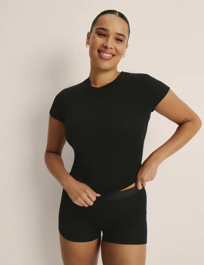 Modal Rib T-Shirt - Last Call