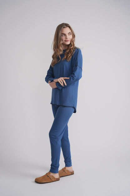 Blanket Stitch Pajamas