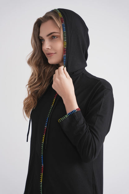 Blanket Stitch Morning Robe