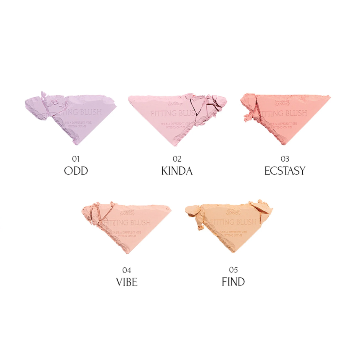 Fitting Blush (5g) - 5 Options