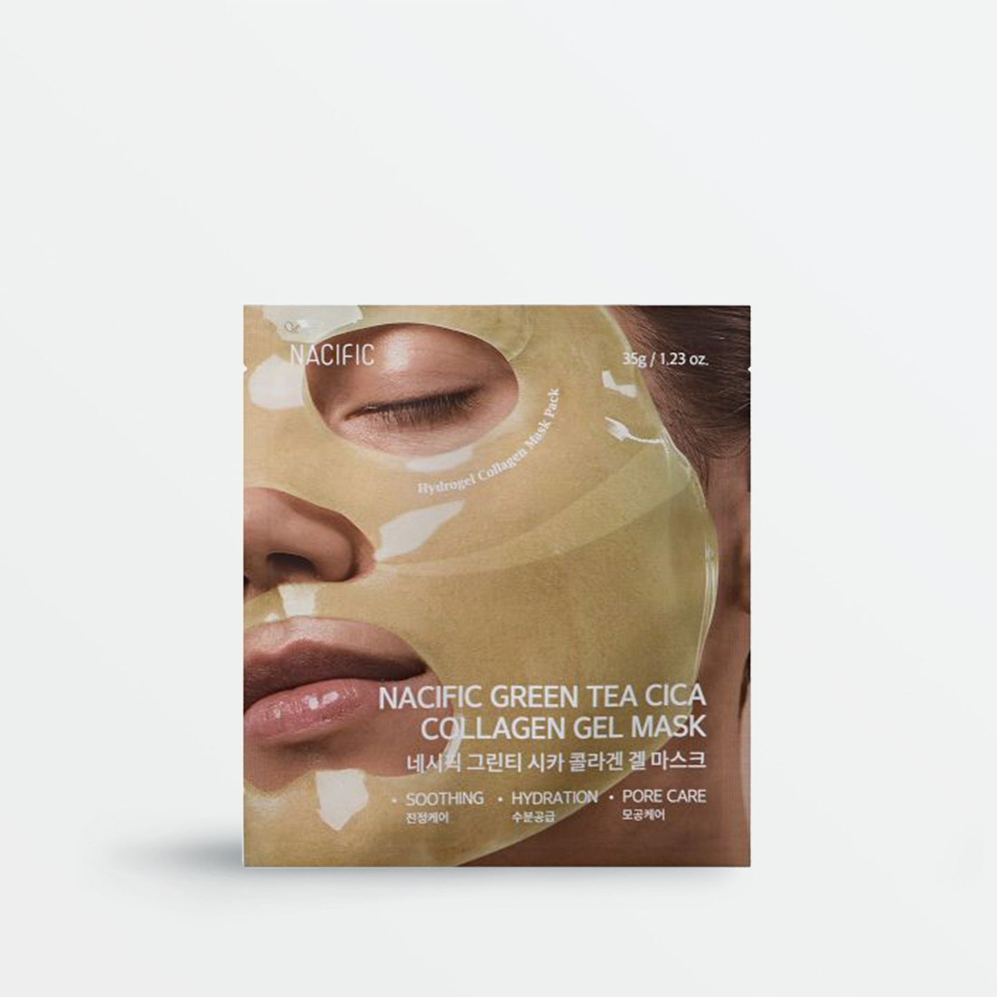 Green Tea Cica Collagen Gel Mask (Entire Pack)