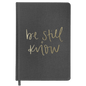Be Still and Know Fabric Journal