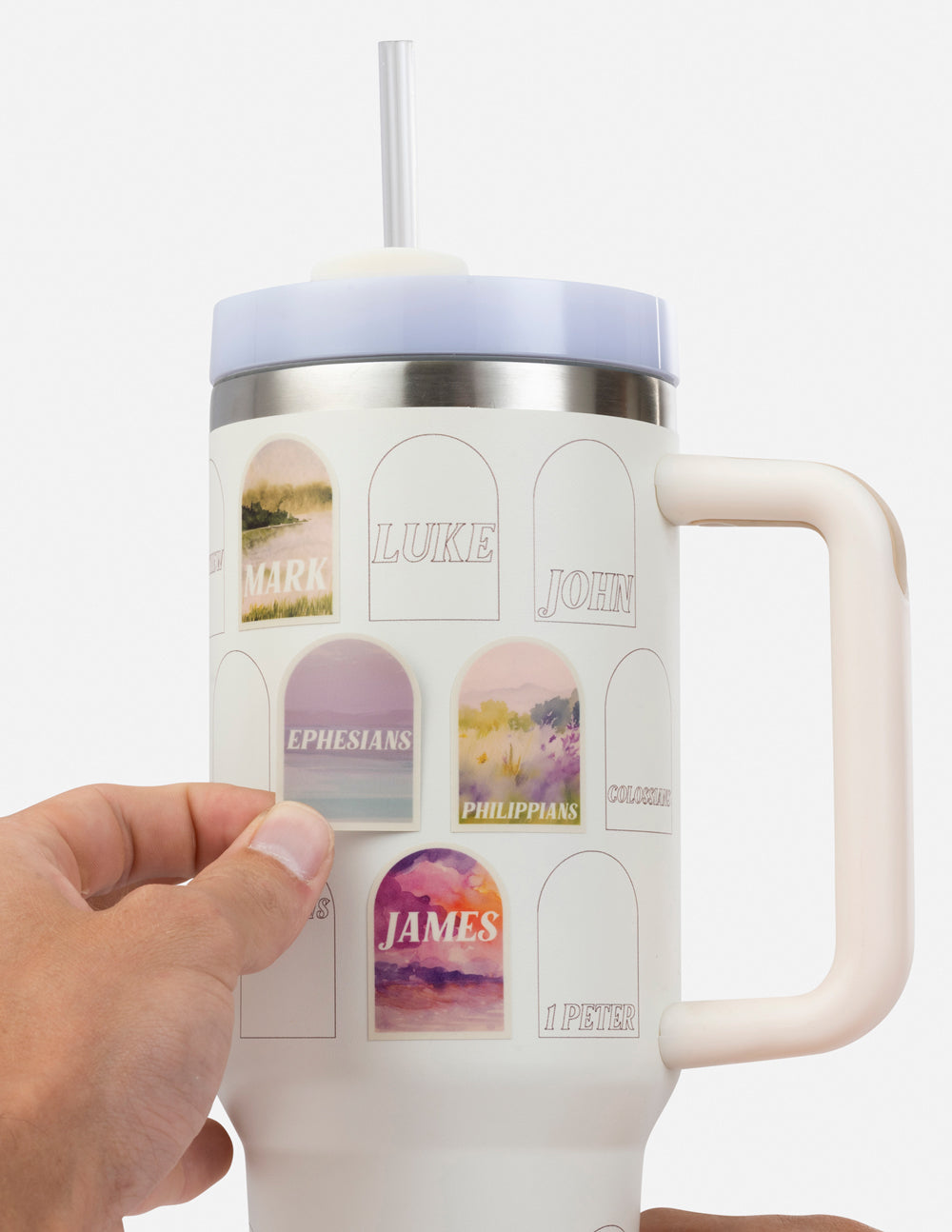 Elevated Faith NT Bible Checklist 40 oz Tumbler