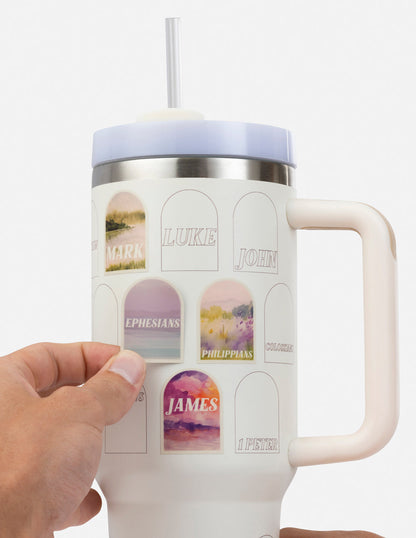 Elevated Faith NT Bible Checklist 40 oz Tumbler