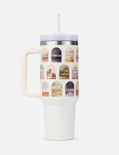 Elevated Faith NT Bible Checklist 40 oz Tumbler