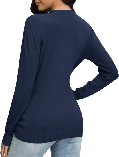 ✨Women's Lightweight V-Neck Knit Sweater