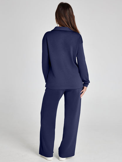 Women's 2 Piece Sets Outfits Casual Long Sleeve Sweatsuits  Sets (Same as in the video)