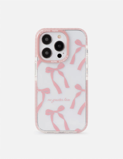 Elevated Faith No Greater Love Phone Case