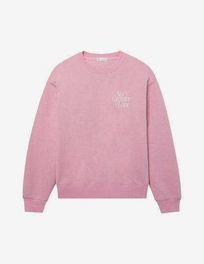 Elevated Faith No Greater Love Unisex Crewneck