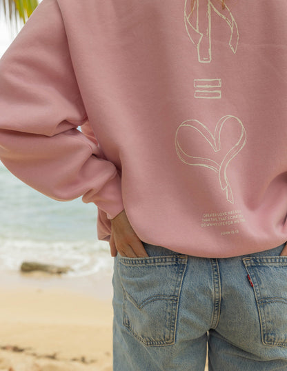 Elevated Faith No Greater Love Unisex Crewneck