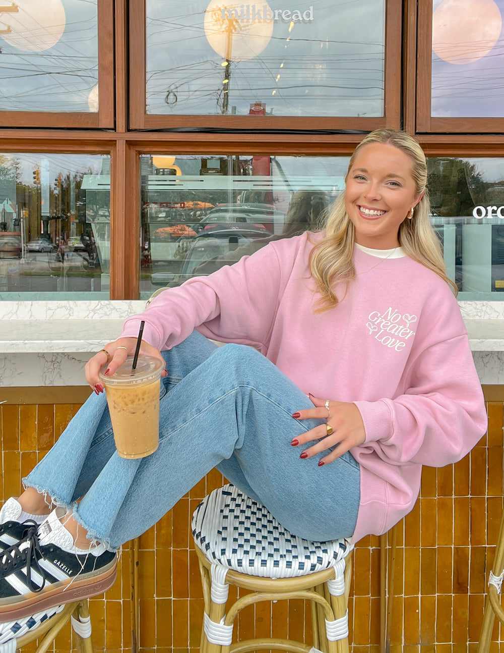 Elevated Faith No Greater Love Unisex Crewneck
