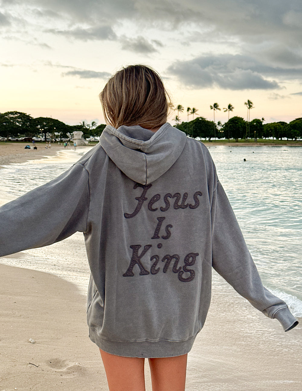 Elevated Faith Not Sorry Jesus Is King Unisex Hoodie