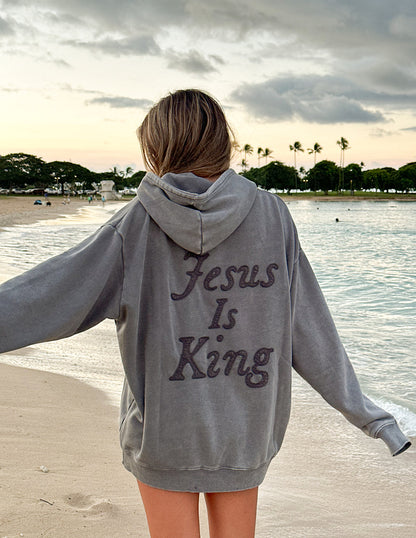 Elevated Faith Not Sorry Jesus Is King Unisex Hoodie