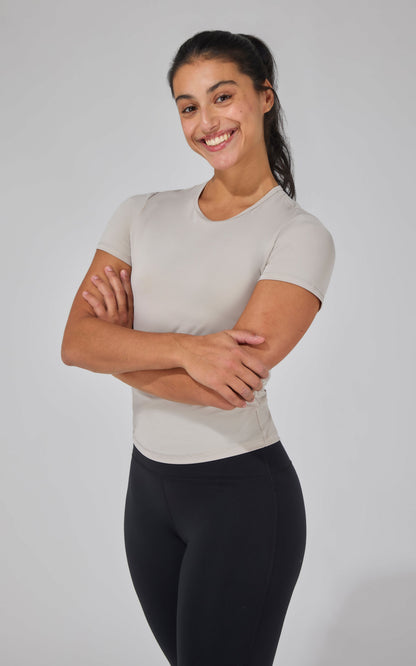 90 Degree by Reflex 2 Pk Air Cloud Jersey Meet and Greet Length Short Sleeve Shirt