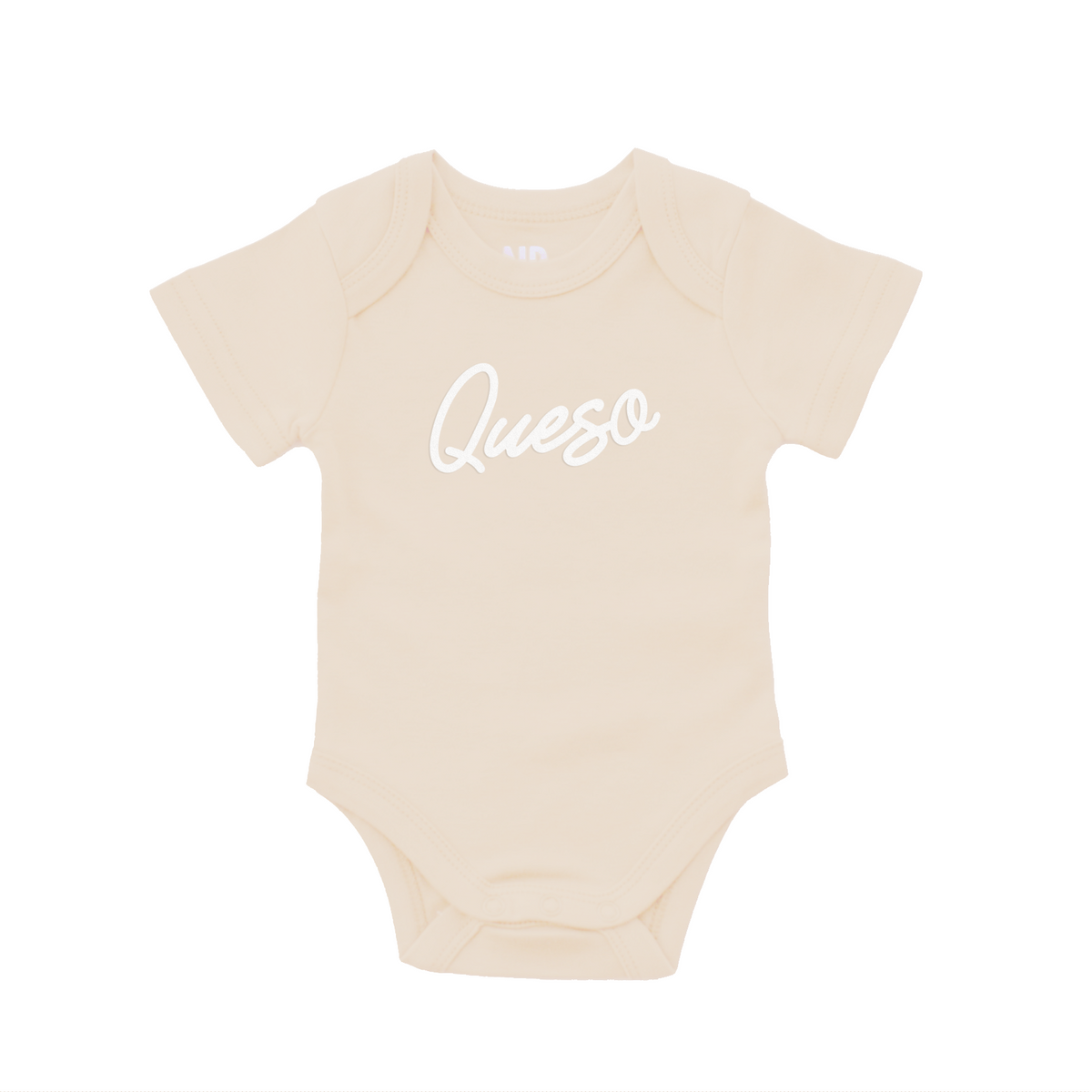 Frankie Jean Queso Cursive Onesie