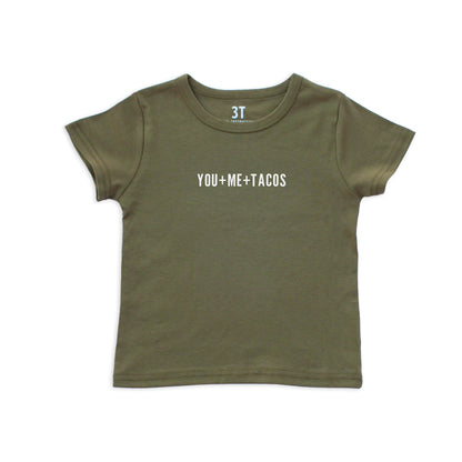 Frankie Jean You + Me + Tacos Kids Tee